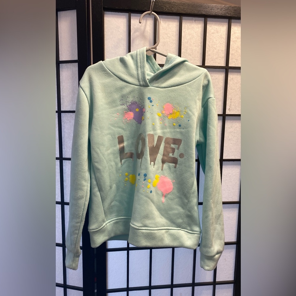 Girls RBX girls sweatshirt with hood, size 6t